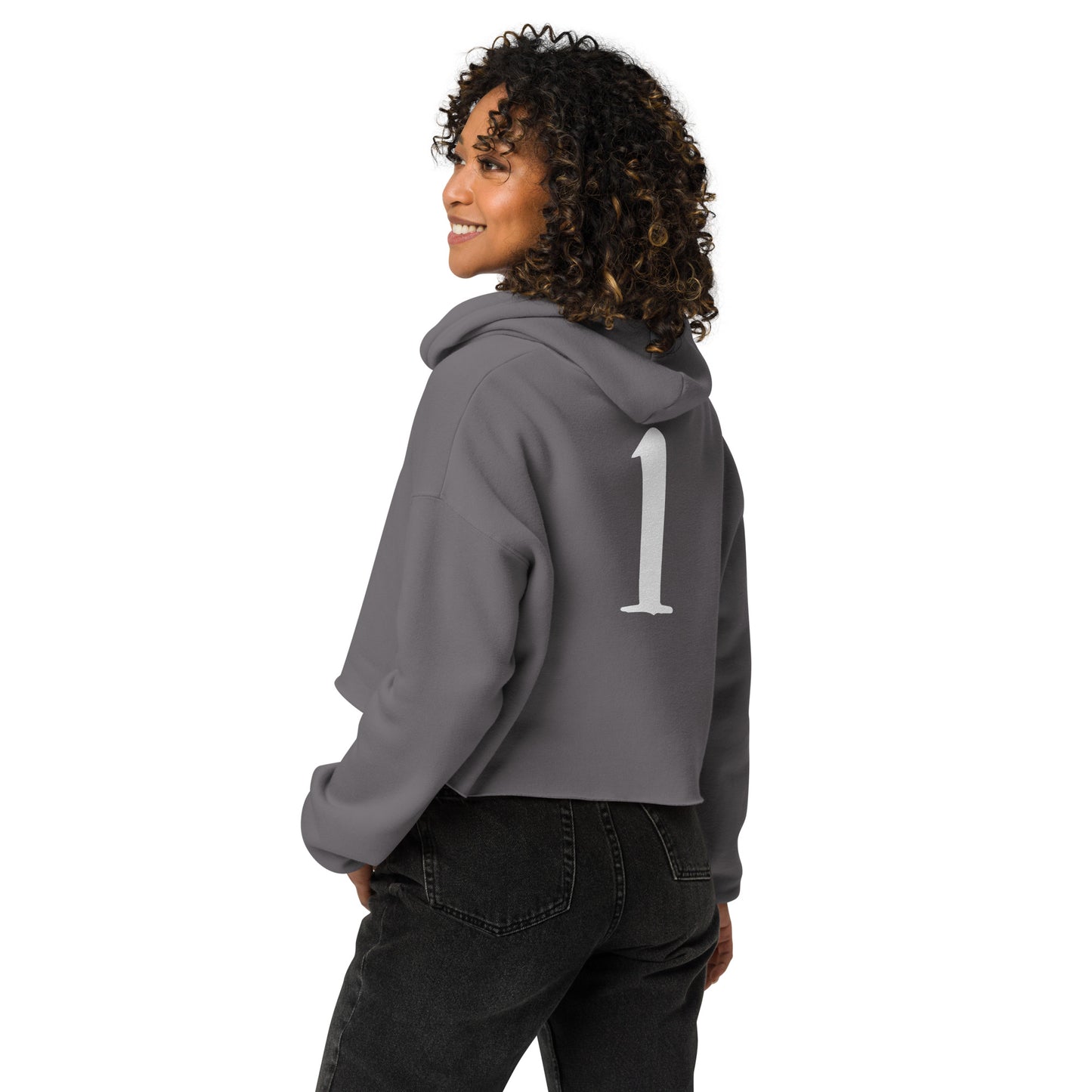 BlanCo. Script Crop Hoodie